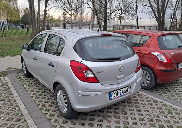 Opel Corsa cena 18500 przebieg: 78822, rok produkcji 2011 z Wrocław małe 11